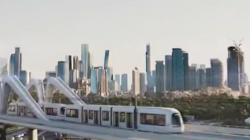 הרכבת הקלה יוצאת לדרך